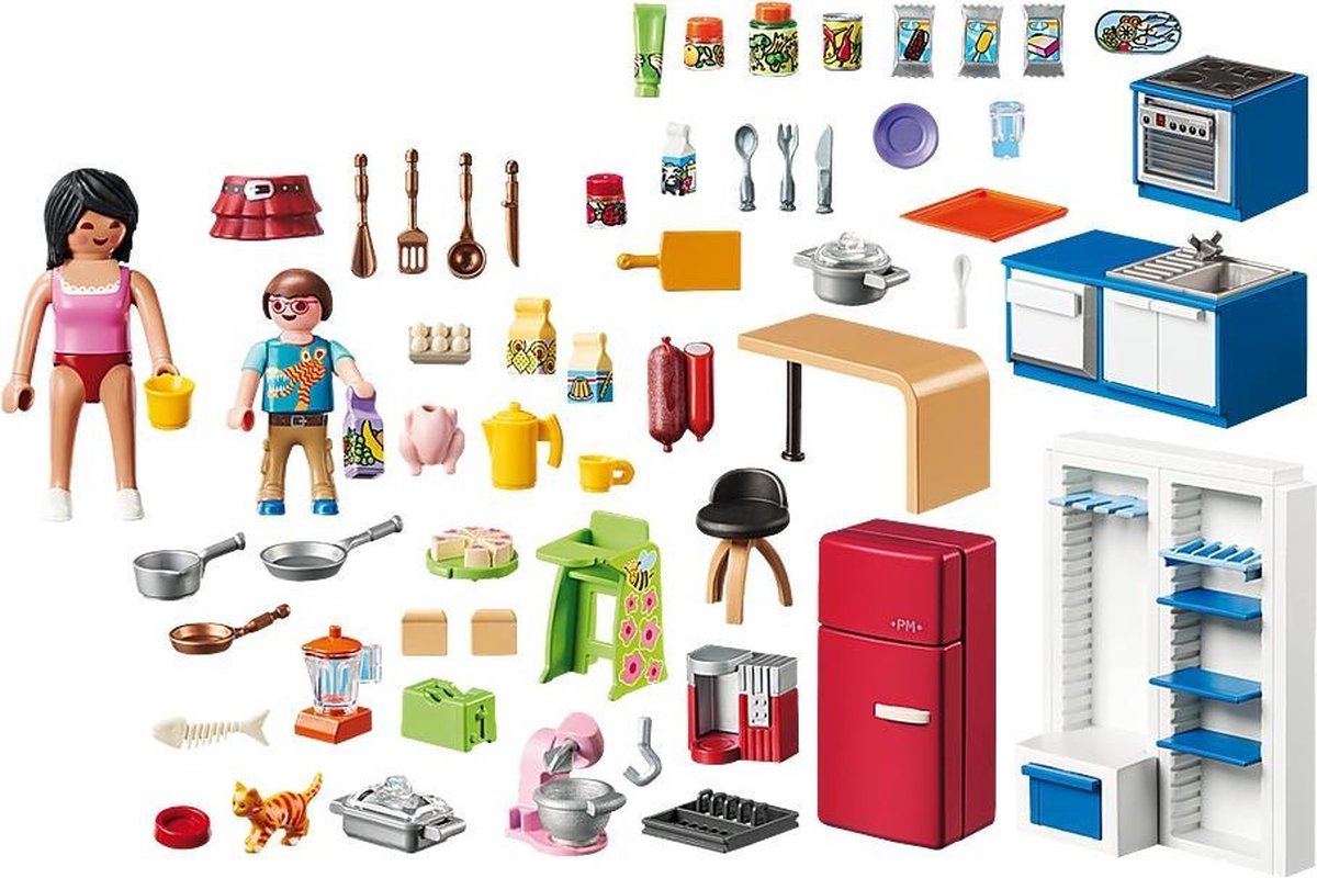 Playmobil Dollhouse leefkeuken (70206)