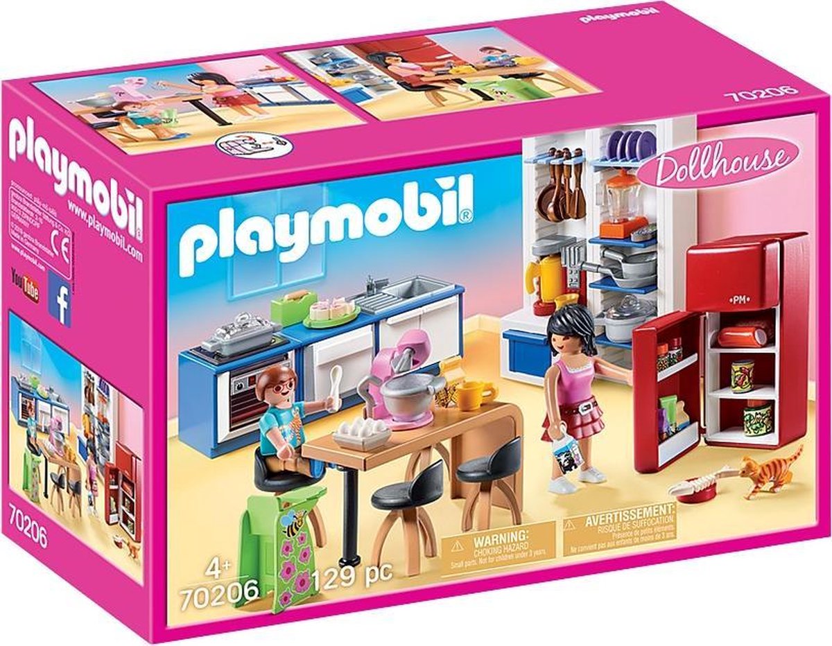 Playmobil Dollhouse leefkeuken (70206)