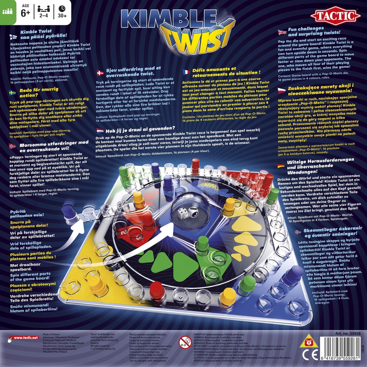 Tactic gezelschapsspel Kimble Twist