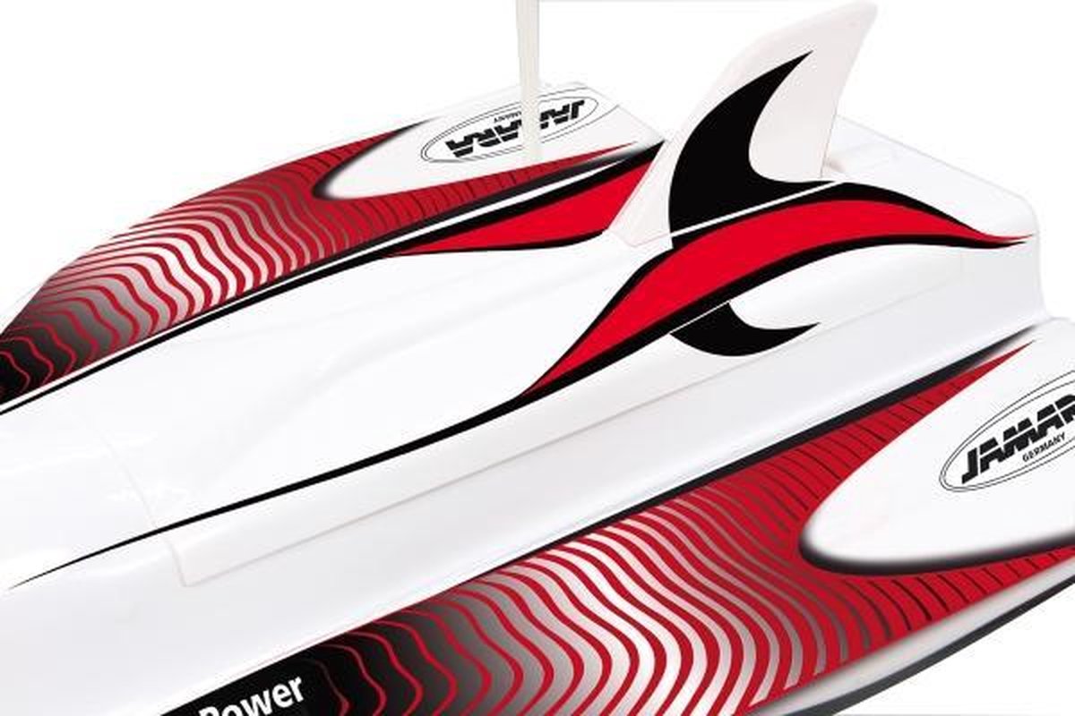 Jamara RC Swordfish speedboot jongens 40 MHz 39,5 cm - Wit