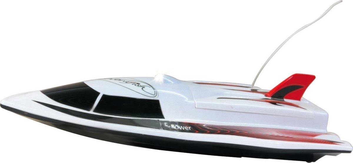 Jamara RC Swordfish speedboot jongens 40 MHz 39,5 cm - Blanco