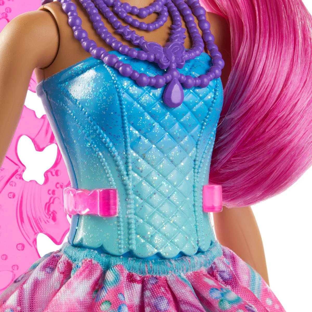 Mattel Barbie tienerpop Dreamtopia: Fee 30 cm roze/ - Paars