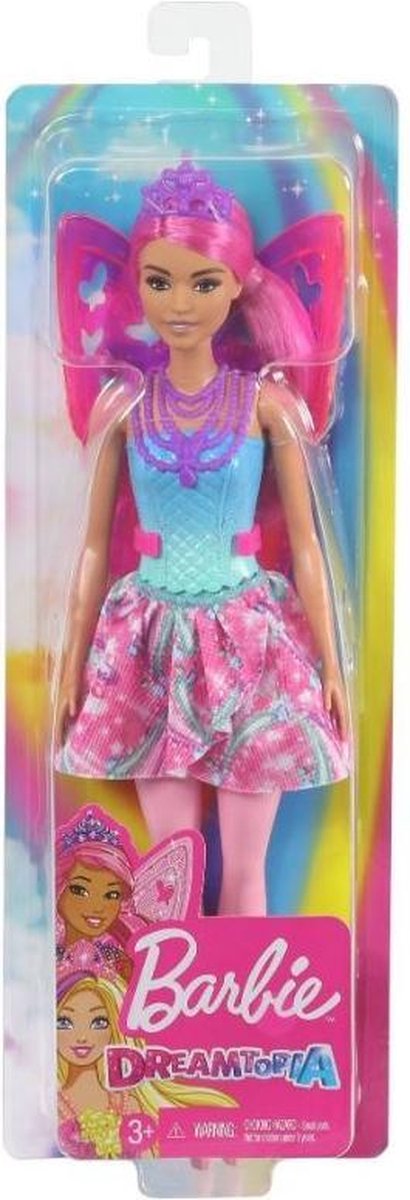 Mattel Barbie tienerpop Dreamtopia: Fee 30 cm roze/ - Paars