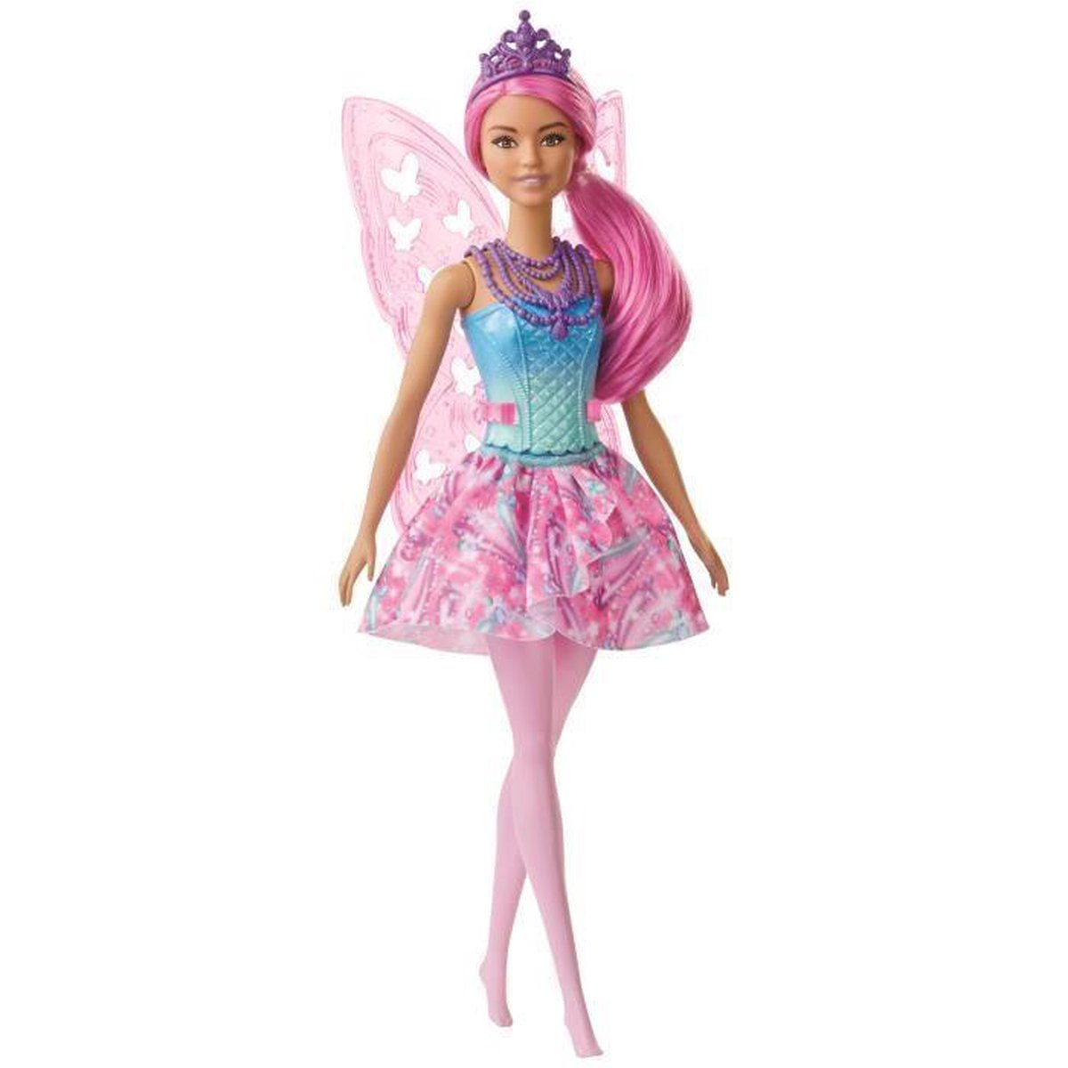 Mattel Barbie tienerpop Dreamtopia: Fee 30 cm roze/ - Paars