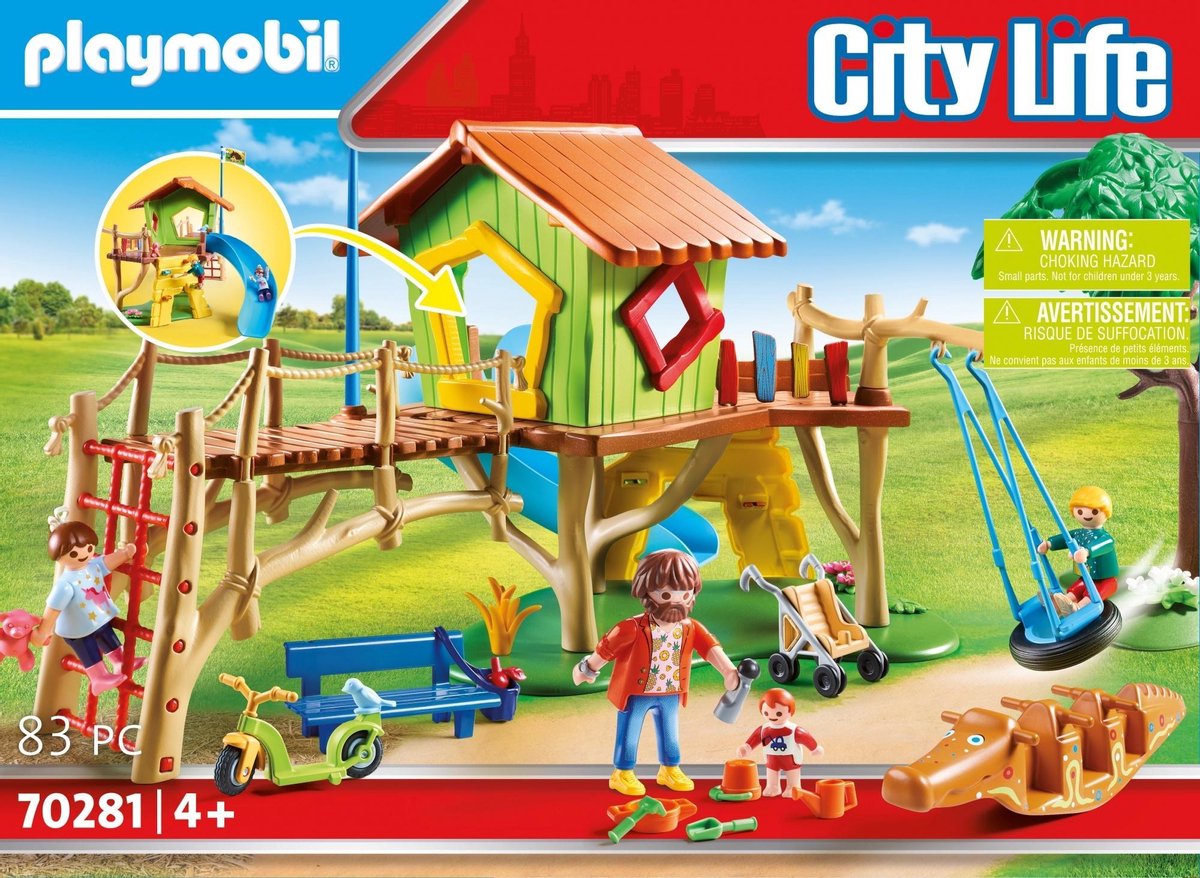 Playmobil City Life: Avontuurlijke speeltuin (70281)