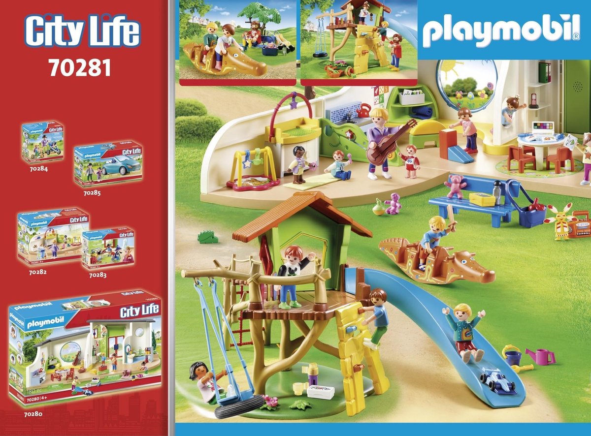Playmobil City Life: Avontuurlijke speeltuin (70281)