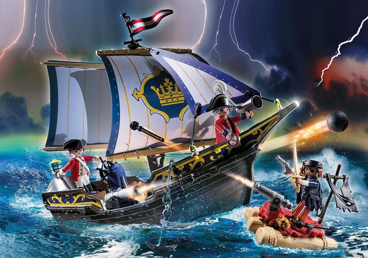 Playmobil Pirates Zeilschip van de Soldaten (70412)