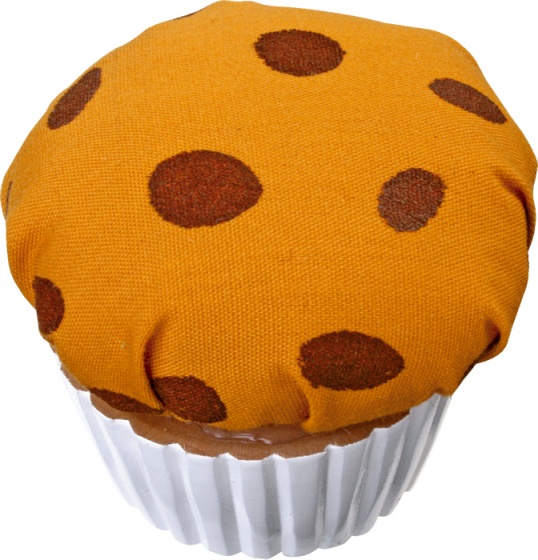 Small Foot speelgoed muffins 5 cm 12 stuks - Bruin