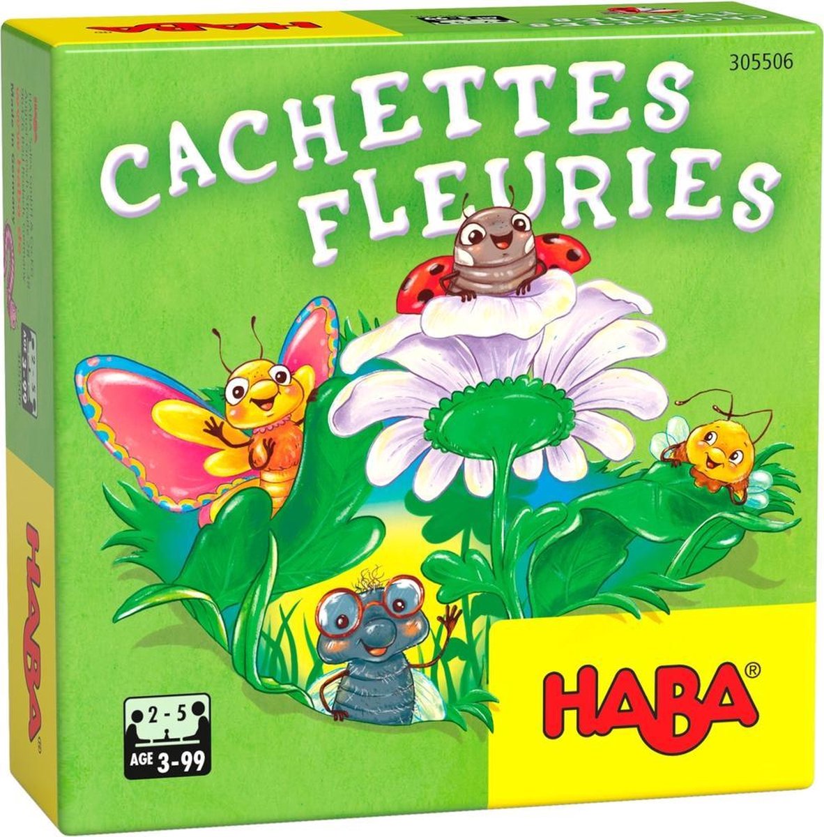 HABA gezelschapsspel Kriebelbeestjes junior karton 41 delig (FR)