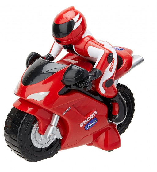 Chicco motor RC Ducati 1198 junior 14 cm 2 delig - Rojo
