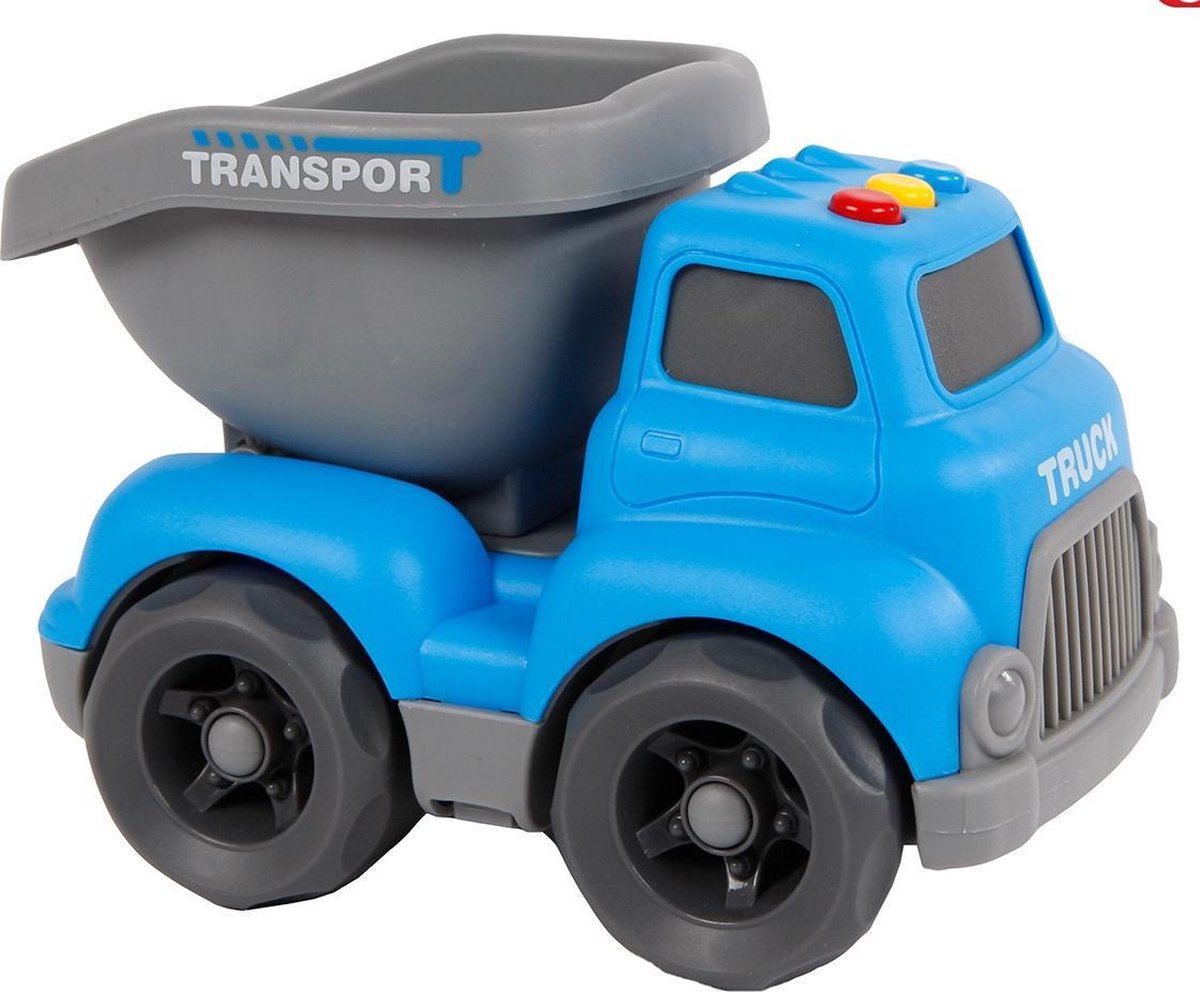 Mini Club Road Truck jongens 16 cm - Blauw