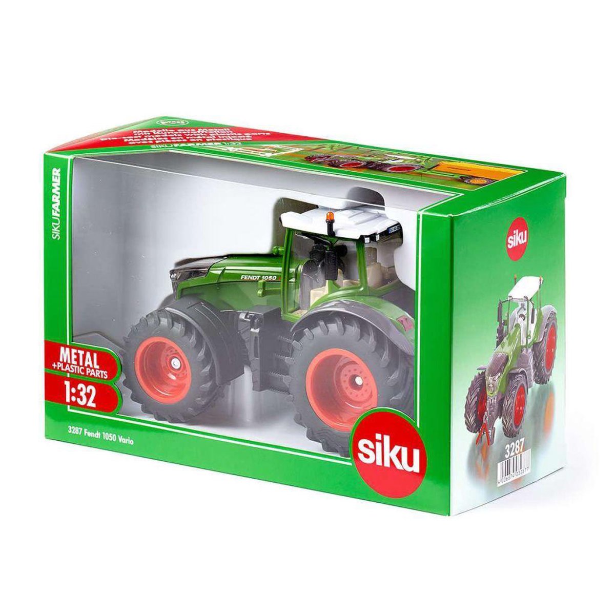Siku Fendt 1050 Vario tractor 19,7 cm staal groen/rood (3287)