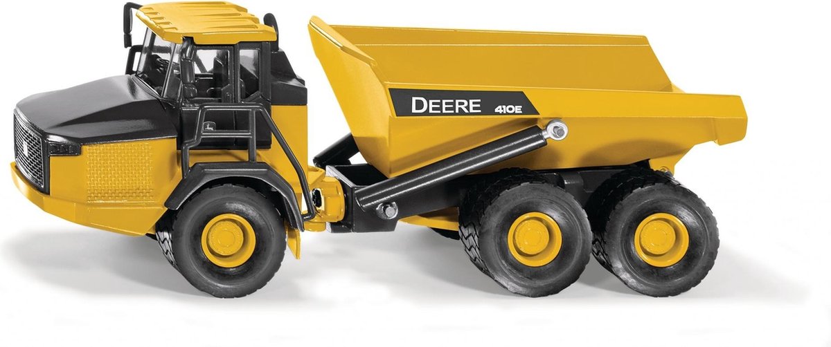 Siku John Deere Dumper truck 21,3 cm staal/zwart (3506) - Geel