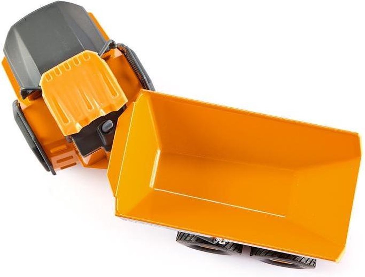 Siku John Deere Dumper truck 21,3 cm staal/zwart (3506) - Geel