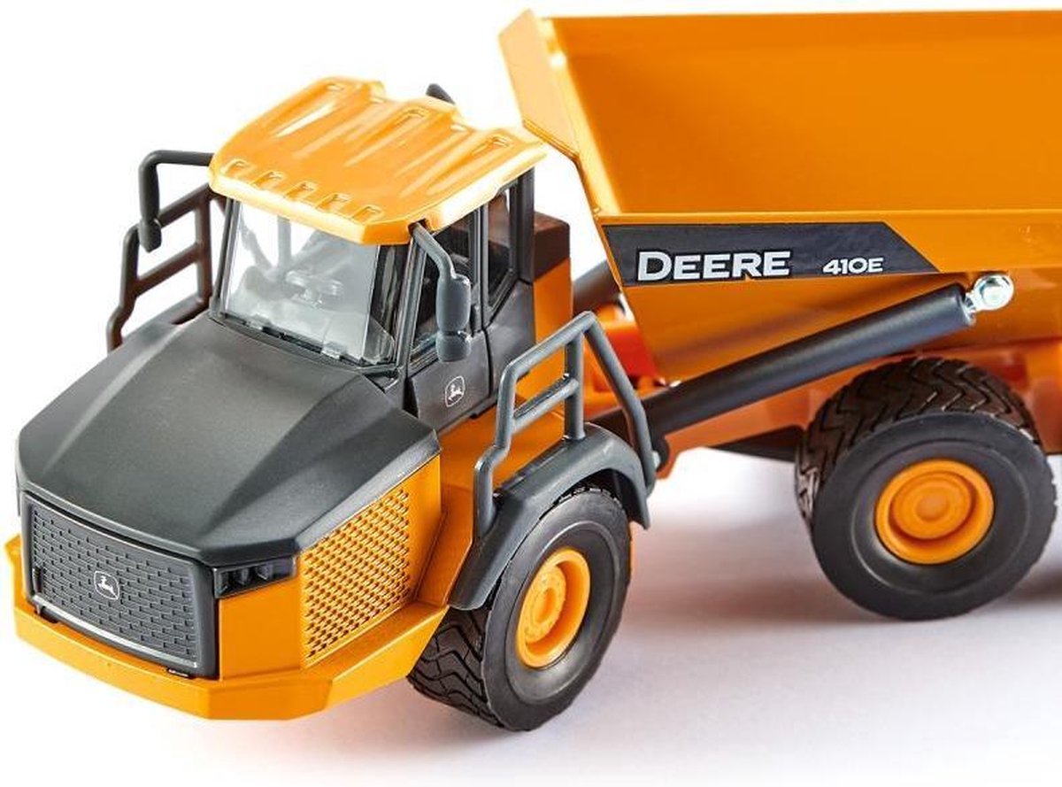 Siku John Deere Dumper truck 21,3 cm staal/zwart (3506) - Geel