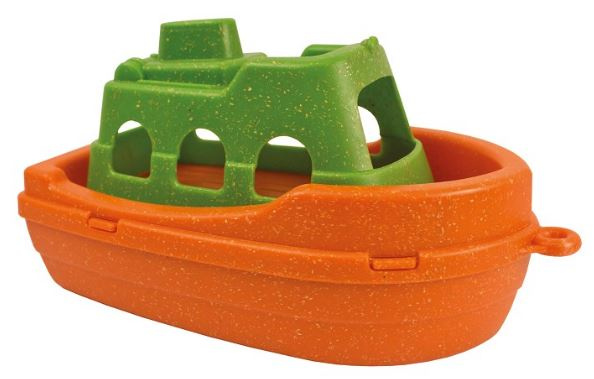 Anbac Toys veerboot Anbac junior 16 x 9,5 x 9,5 cm/groen - Oranje