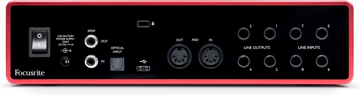 Focusrite Scarlett 18i8 3rd Gen