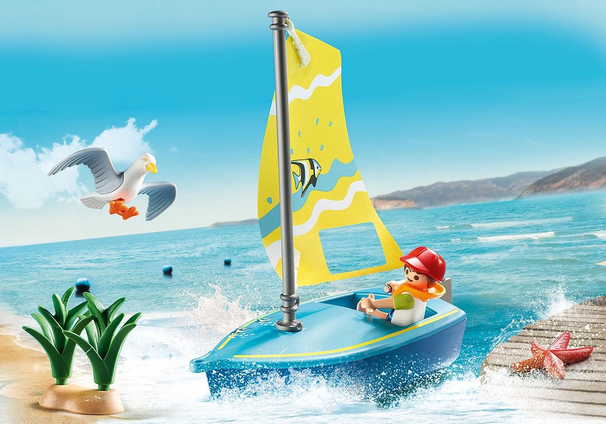 Playmobil Family Fun zeilboot junior 17 delig