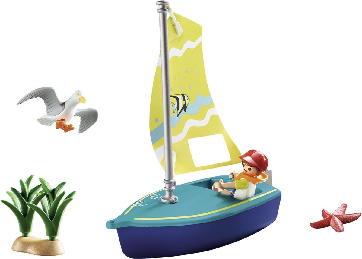 Playmobil Family Fun zeilboot junior 17 delig