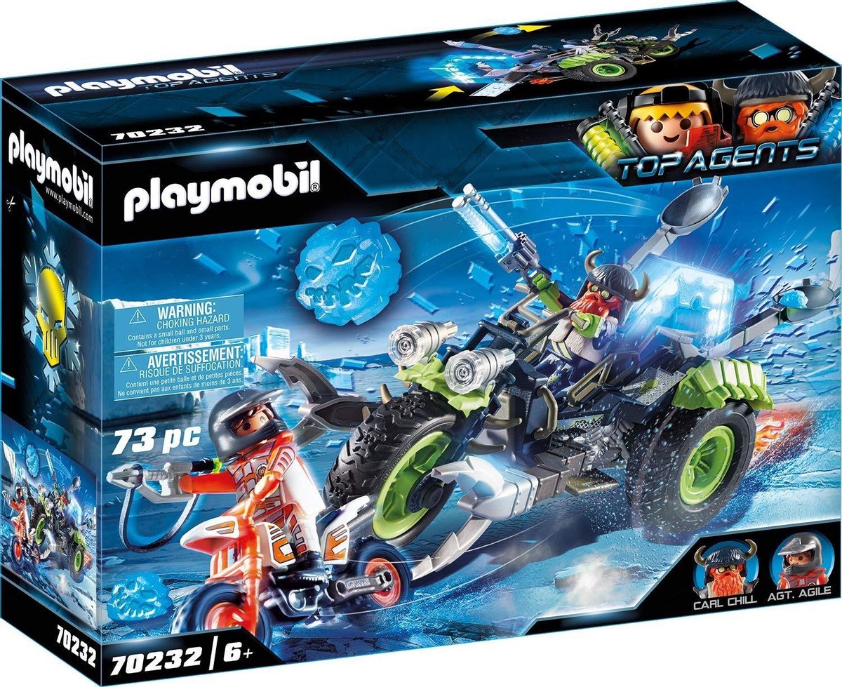 Playmobil Top Agents Arctic Rebels sneeuwtrike (70232) 73 delig