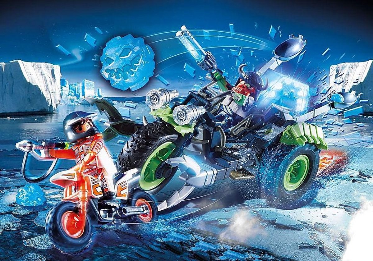 Playmobil Top Agents Arctic Rebels sneeuwtrike (70232) 73 delig