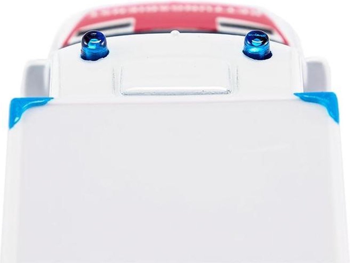 Siku Mercedes Benz Rettungsdienst 12,7 cm staal wit/rood (1536) - Geel