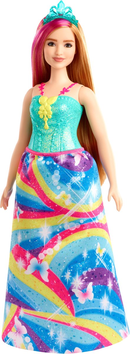 Barbie tienerpop Dreamtopia meisjes 30,5 cm beige - Bruin
