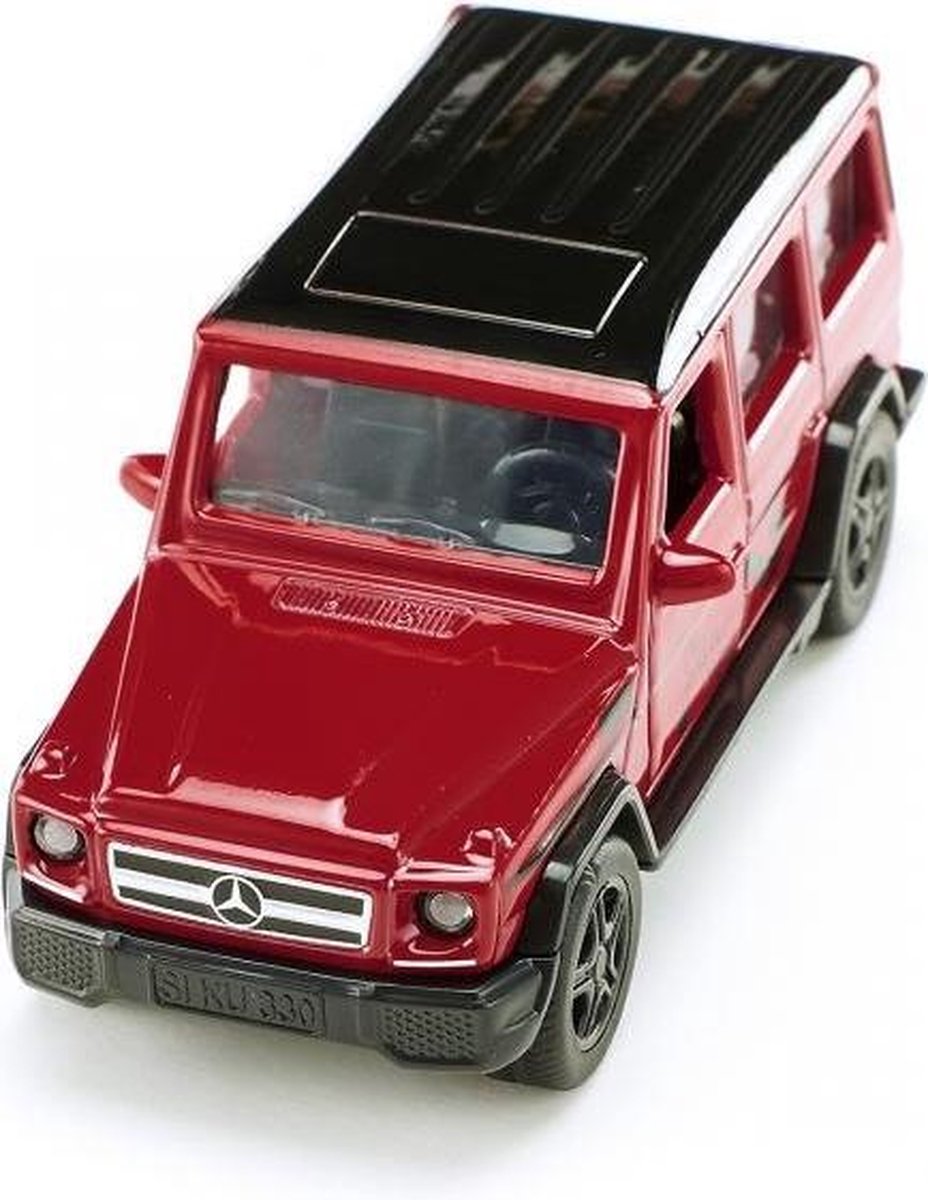Siku Mercedes Benz AMG G65 met zeilboot 27,9 cm staal (2564) - Rood