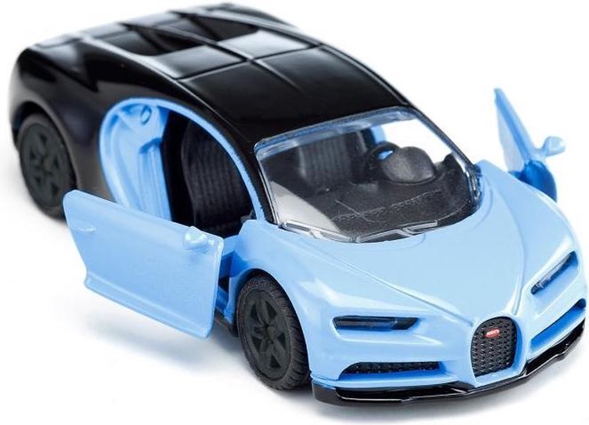 Siku giftset sportwagens en motor 17 cm staal 3 delig (6313) - Blauw