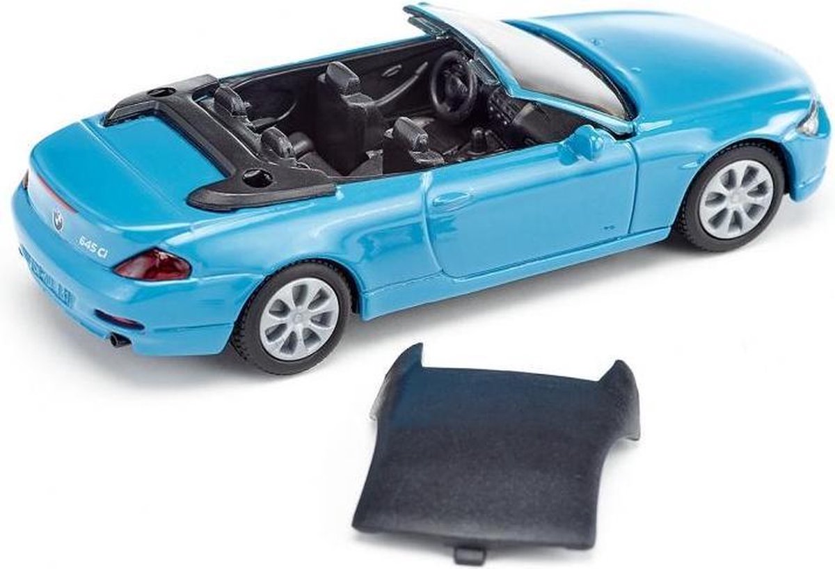 Siku giftset cabrio 17 cm staal rood//groen 3 delig (6314) - Blauw