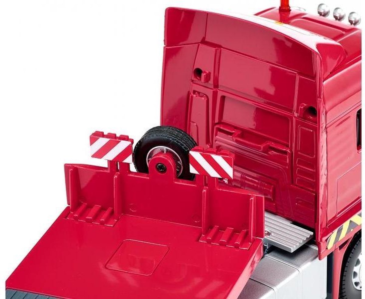 Siku accessoireset voor dieplader 30,8 cm grijs 7 delig (6714) - Geel