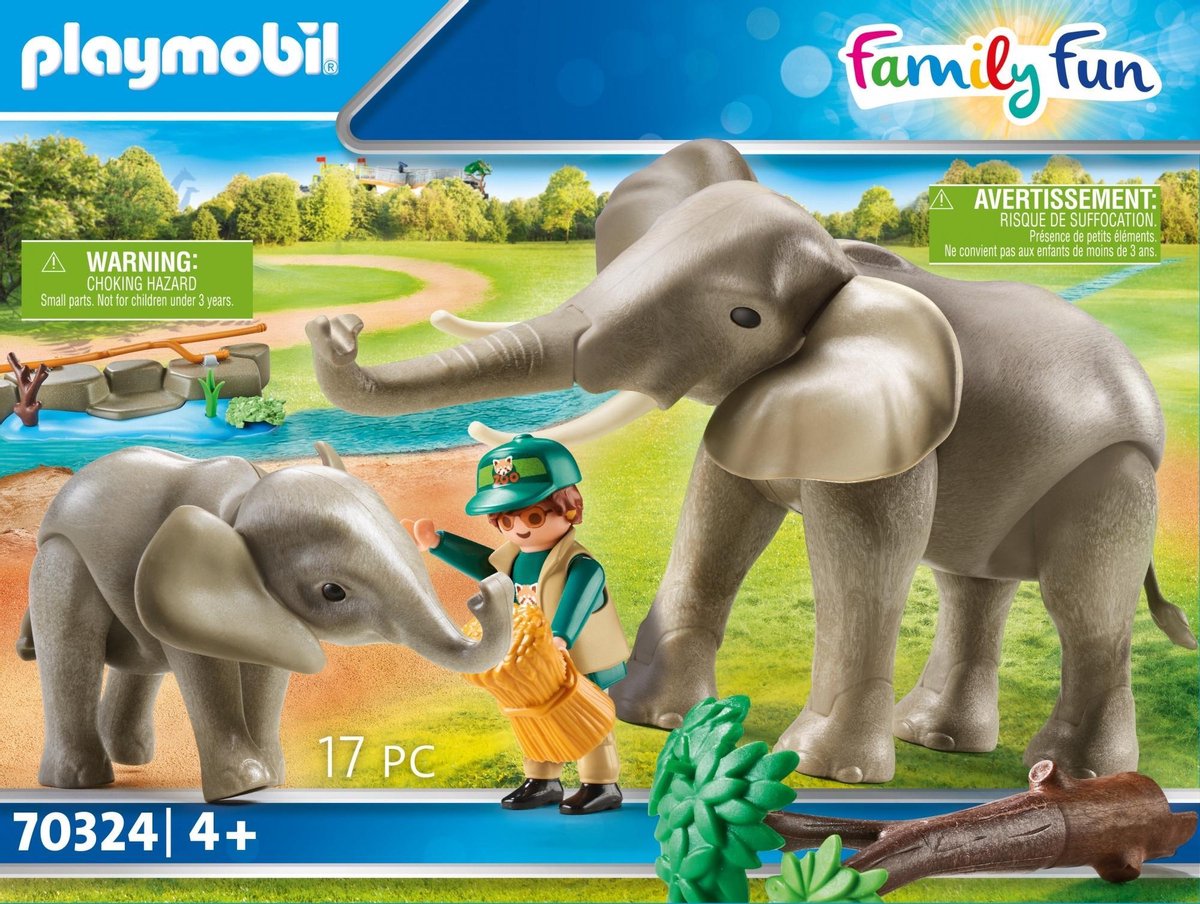 Playmobil Family Fun Olifantenverblijf (70324)