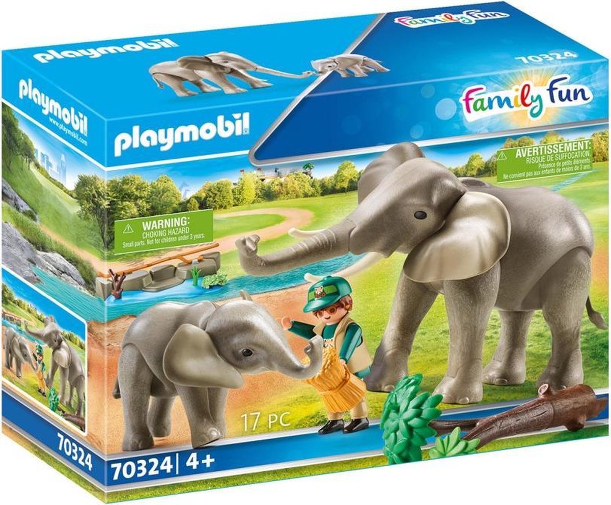 Playmobil Family Fun Olifantenverblijf (70324)