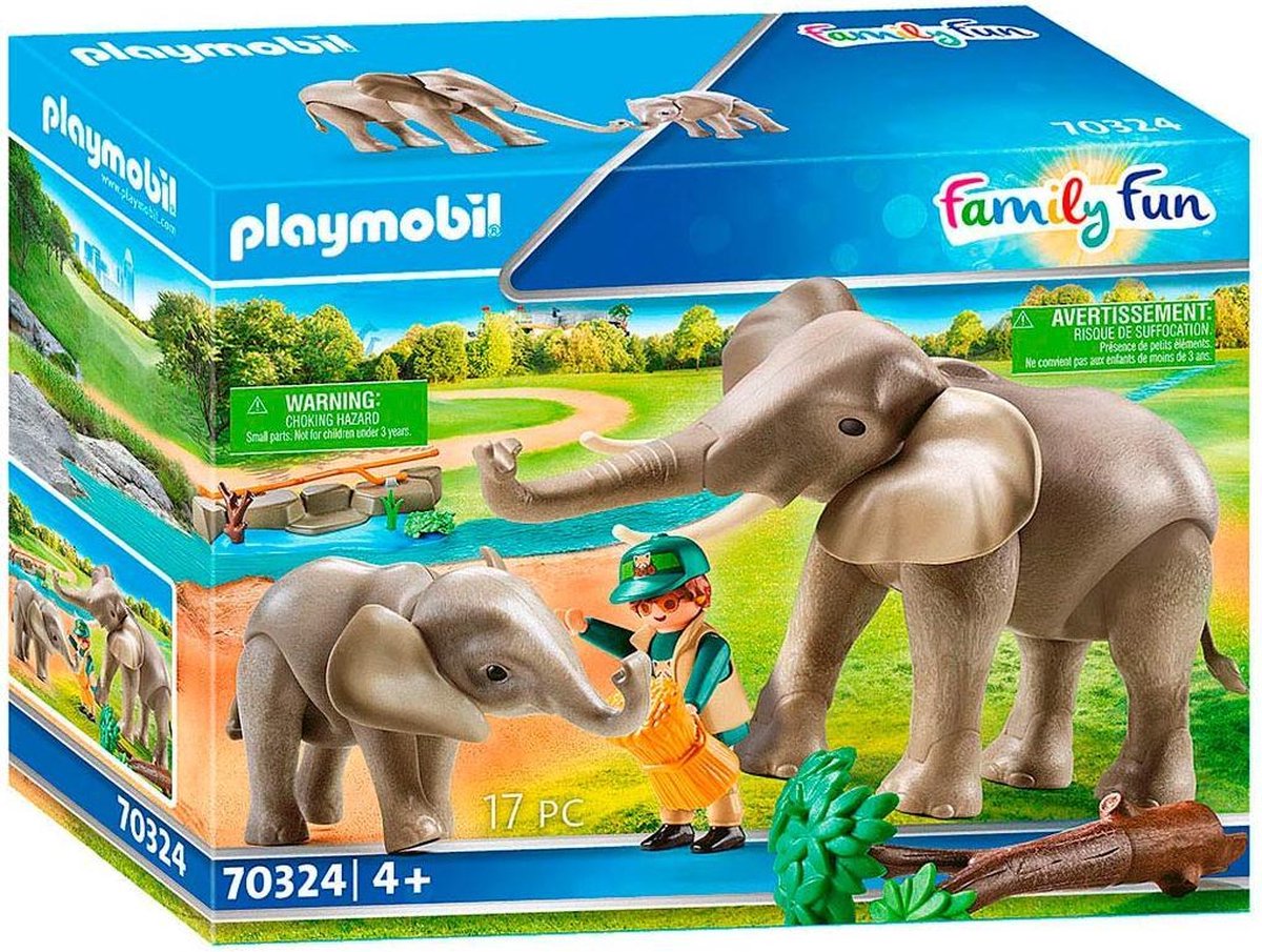 Playmobil Family Fun Olifantenverblijf (70324)