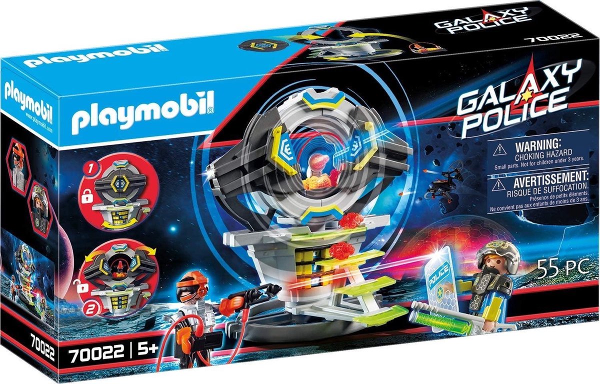 Playmobil Galaxy Police kluis met geheime code jongens 55 delig