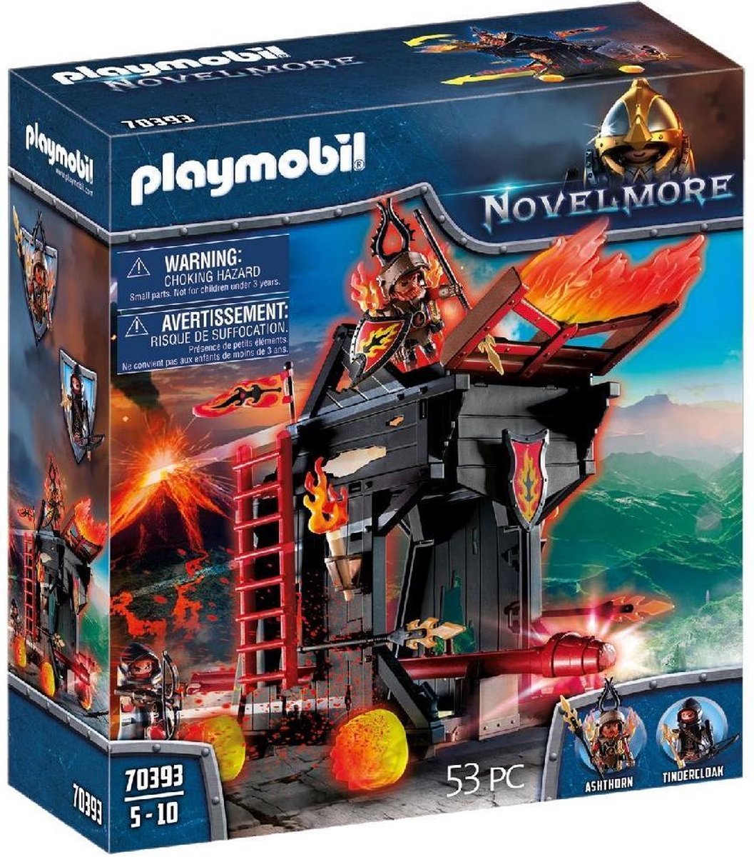 Playmobil Novelmore Burnham Raiders vurige stormram (70393)