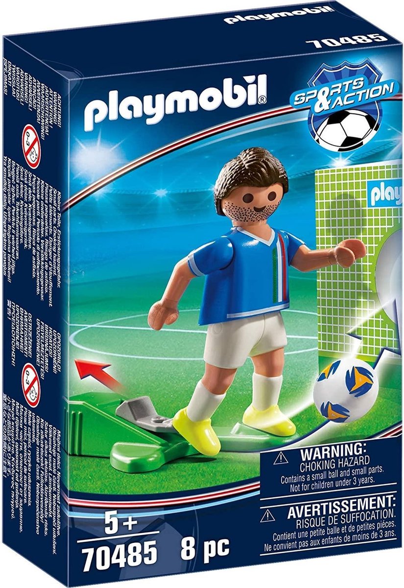 Playmobil Sport & Action: voetbalspeler Italië (70485)