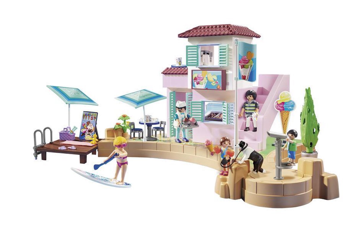 Playmobil Family Fun: ijssalon aan de haven (70279)