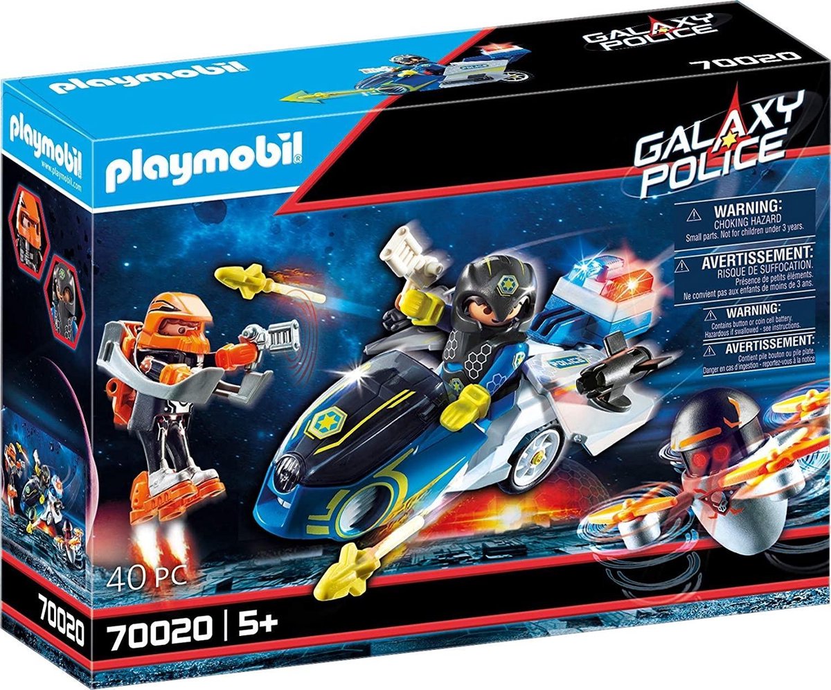 Playmobil Galaxy Police motorfiets jongens 40 delig