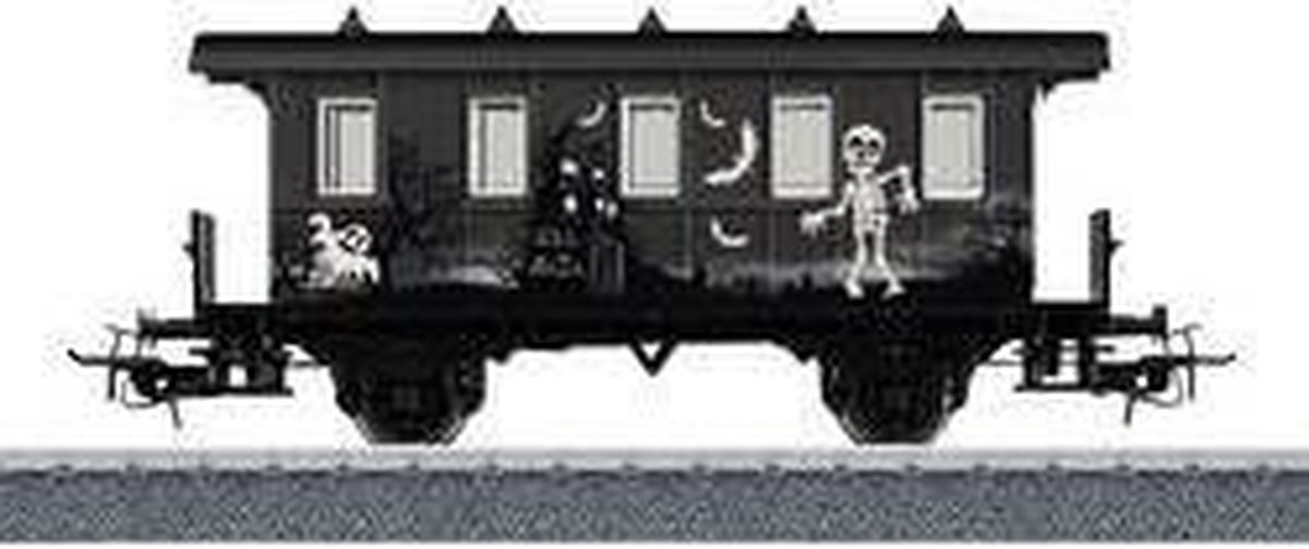 Märklin Marklin miniatuurmodel Halloween rijtuig glow in the dark - Zwart