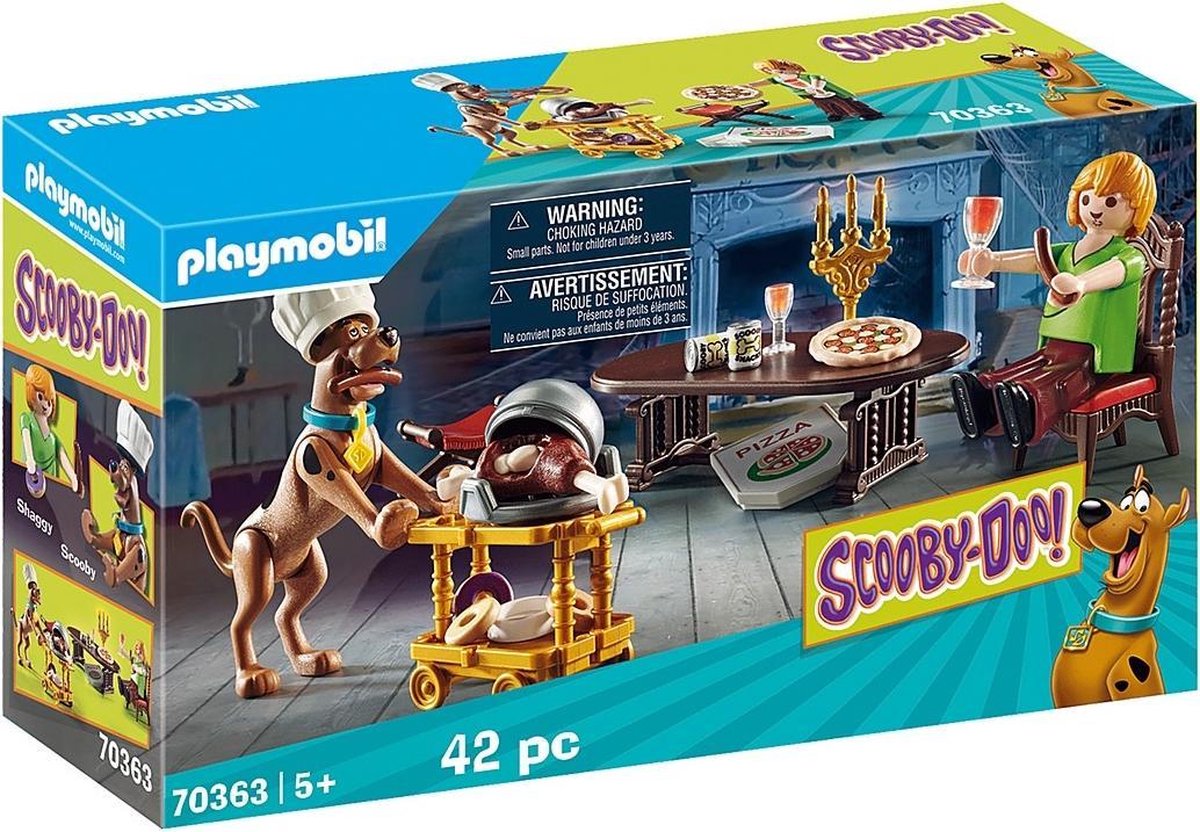 Playmobil Scooby doo Avondmaal met Shaggy junior (70363)