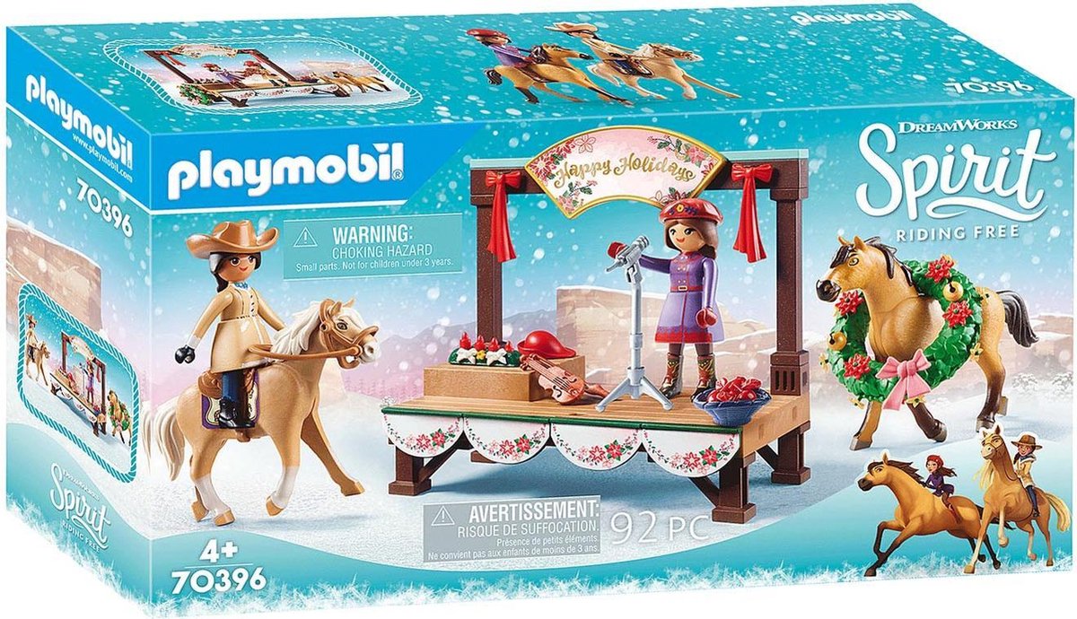 Playmobil Spirit Riding Free Kerstmis Concert (70396)
