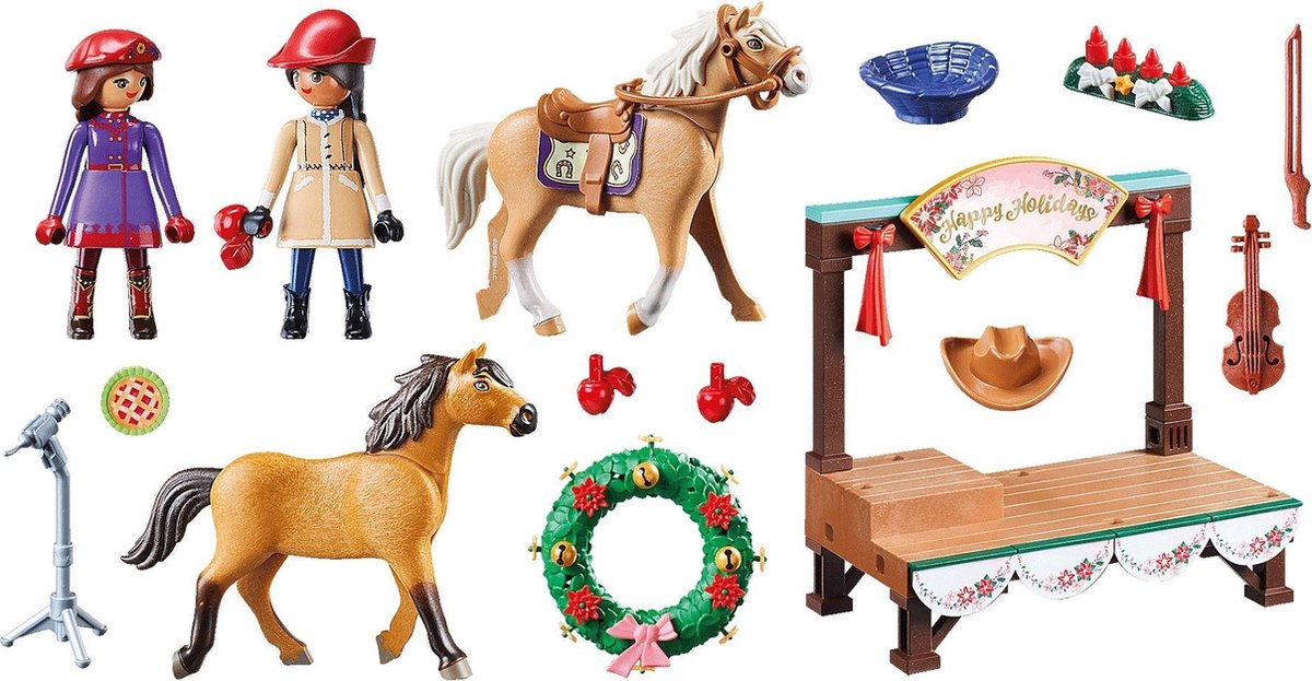 Playmobil Spirit Riding Free Kerstmis Concert (70396)