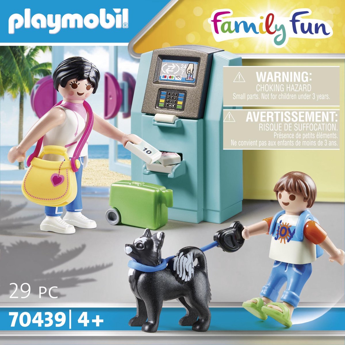Playmobil Family Fun geldautomaat junior 29 delig