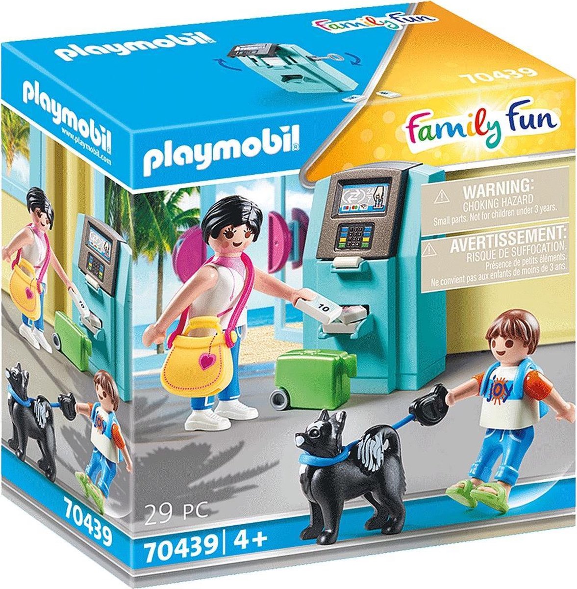 Playmobil Family Fun geldautomaat junior 29 delig