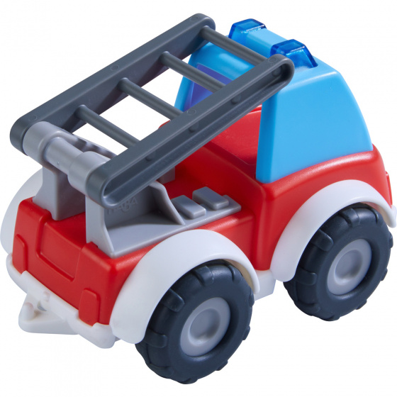 HABA brandweerwagen jongens 13 x 9 cm rood/blauw