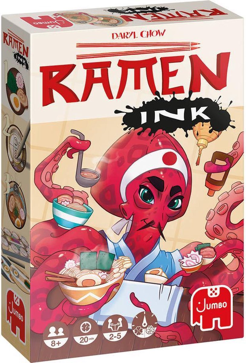 Jumbo gezelschapsspel Ramen Ink