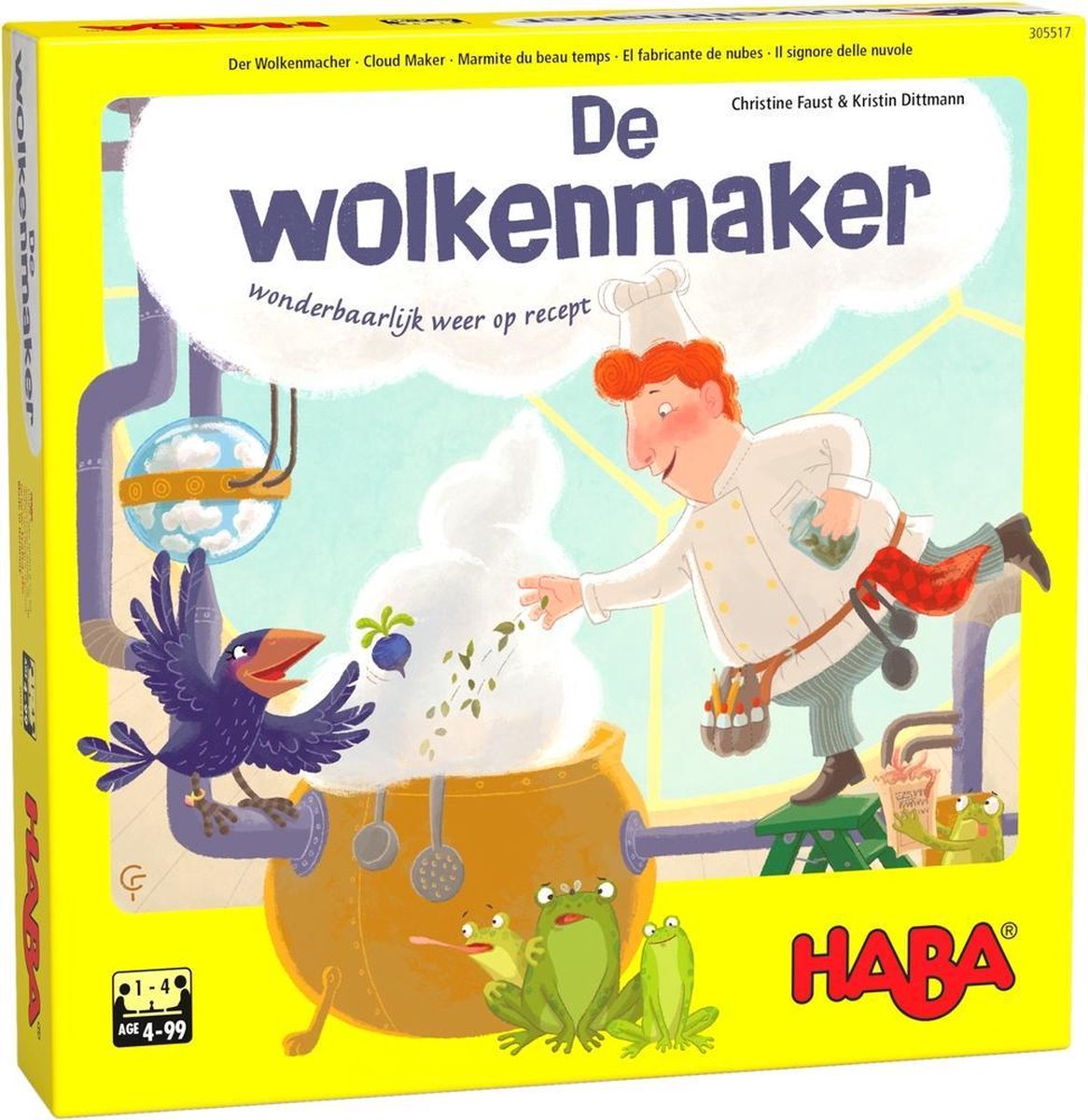 HABA gezelschapsspel De Wolkenmaker junior karton 49 delig (NL)