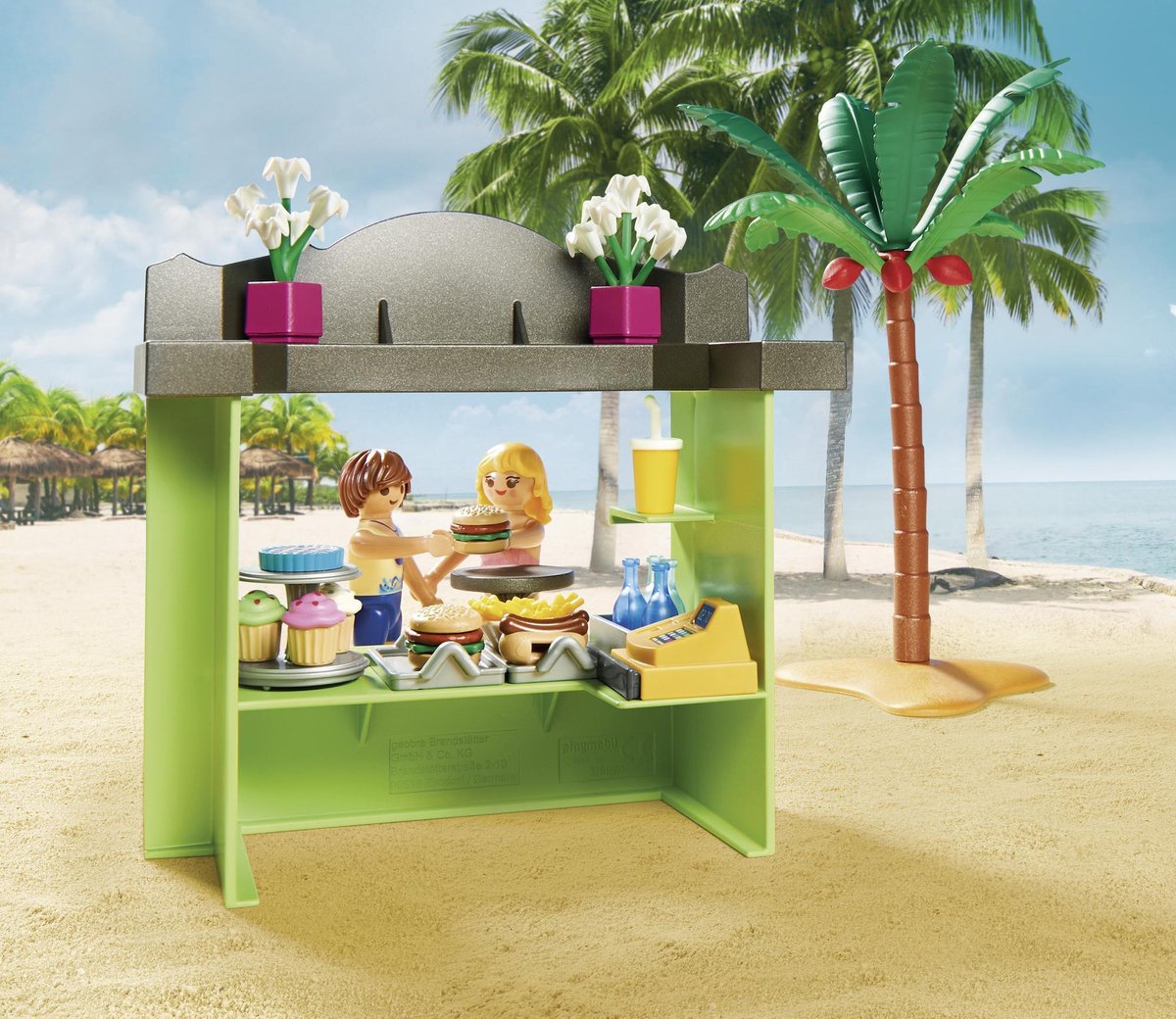 Playmobil Family Fun strandkiosk junior 66 delig