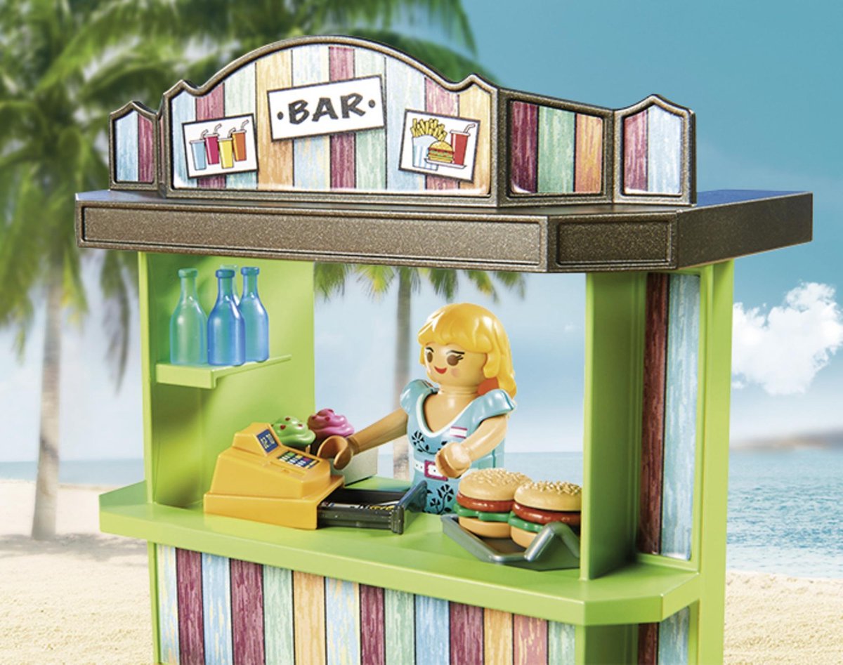 Playmobil Family Fun strandkiosk junior 66 delig